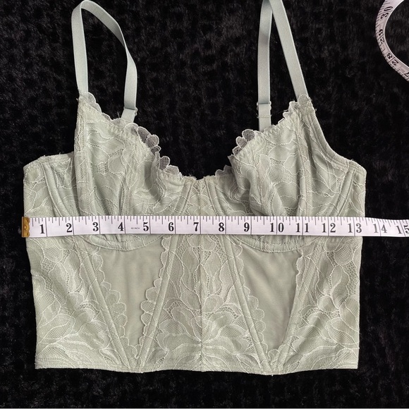 Gilly Hicks Hollister Lace Corset Bustier Top Size M - Picture 4 of 5